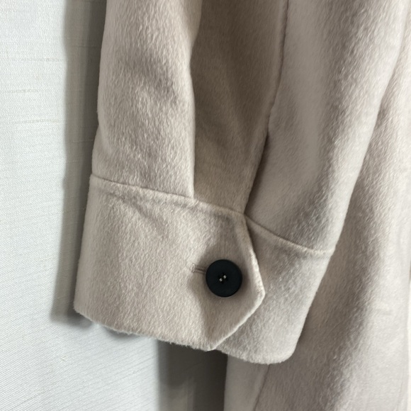 Massimo Dutti Oversized Wool Blend Coat With Pockets Size M - Picture 16 of 17